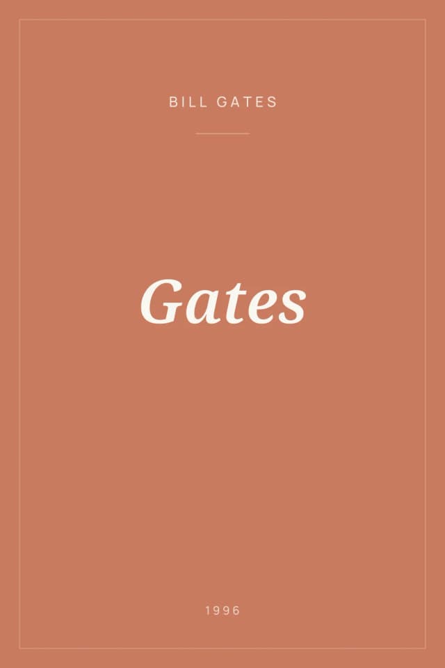 Portada de Gates
