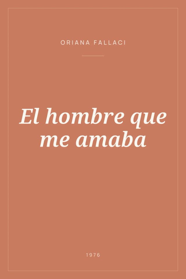 Portada de El hombre que me amaba
