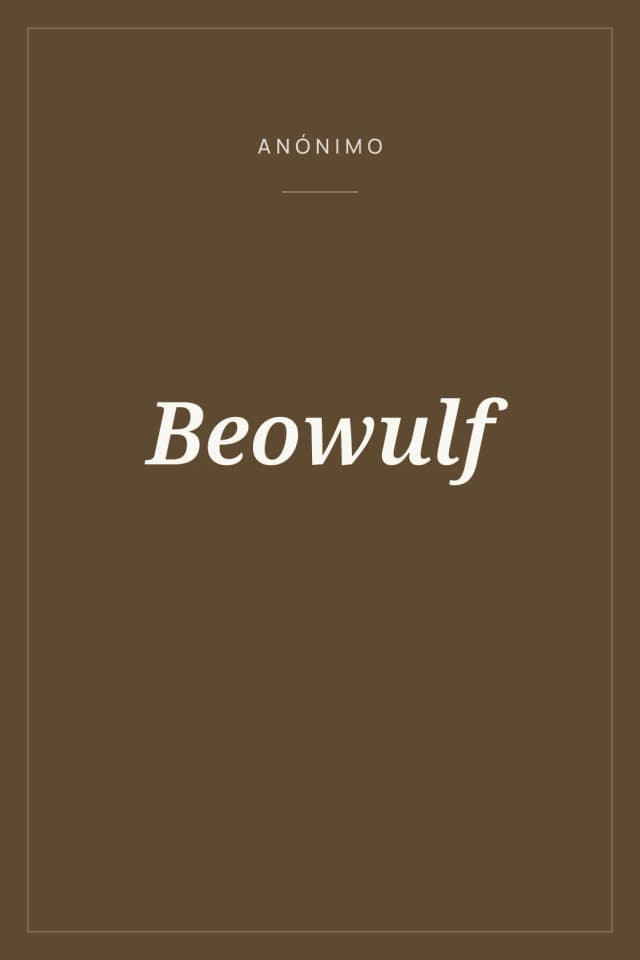 Portada de Beowulf