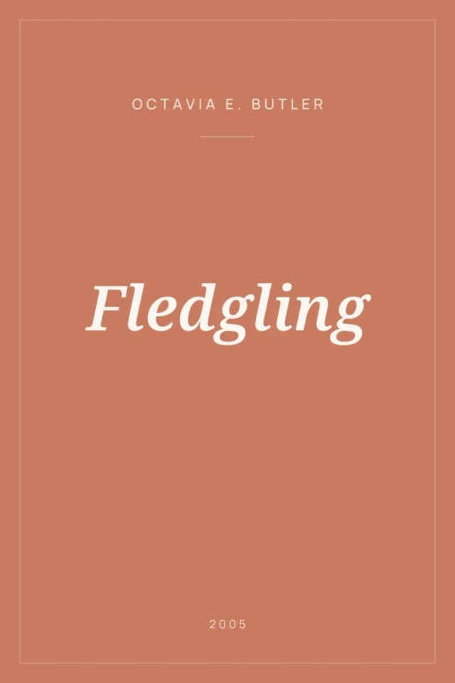 Portada de Fledgling
