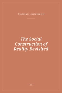 Portada de The Social Construction of Reality Revisited