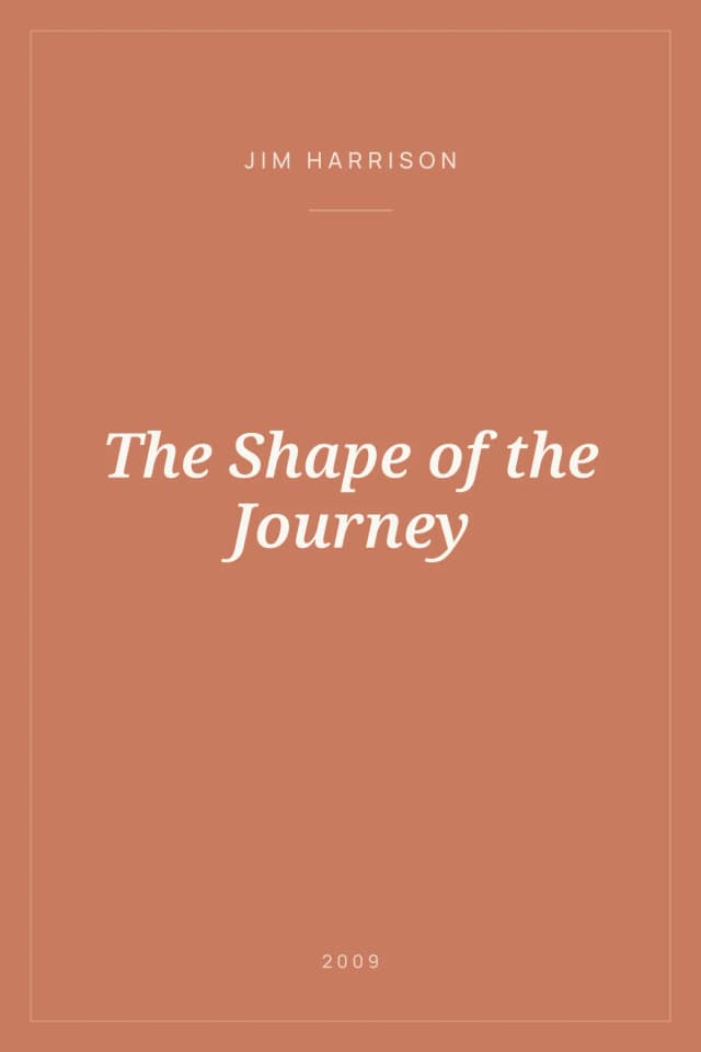 Portada de The Shape of the Journey