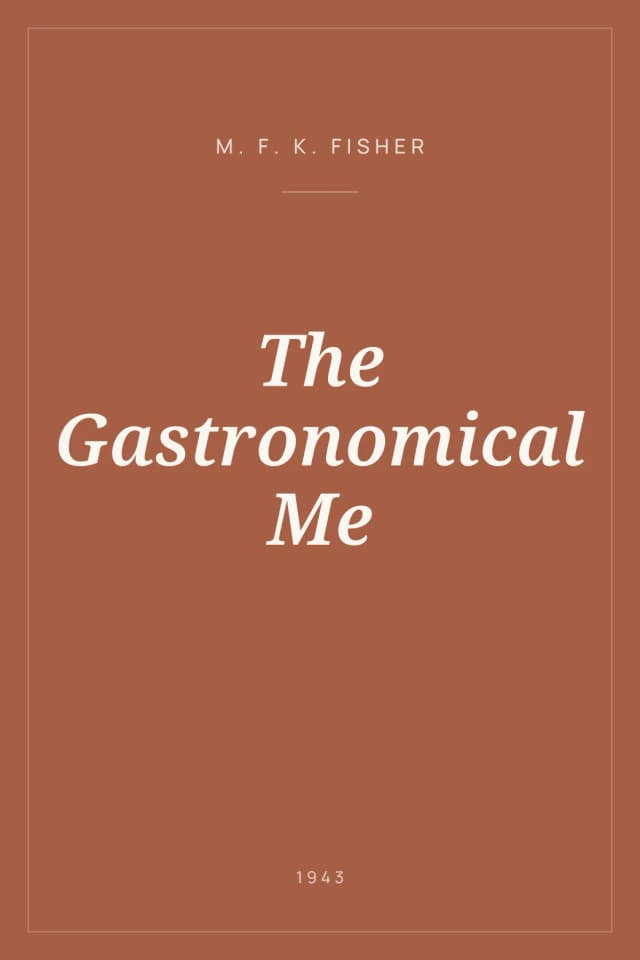 Portada de The Gastronomical Me