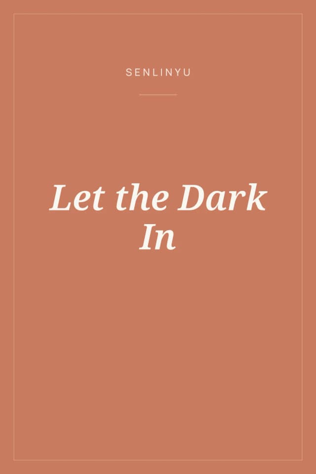 Portada de Let the Dark In