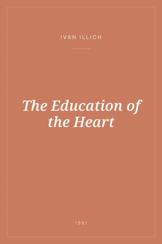 Portada de The Education of the Heart