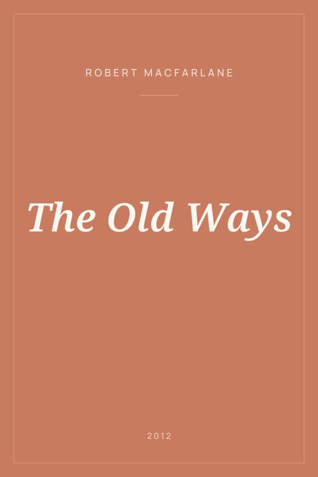 Portada de The Old Ways