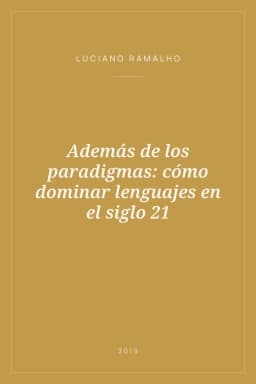 Portada de Además de los paradigmas: cómo dominar lenguajes en el siglo 21