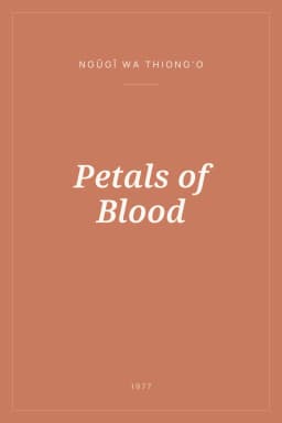 Portada de Petals of Blood