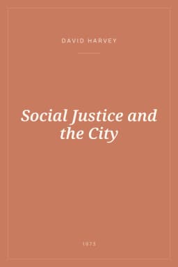 Portada de Social Justice and the City