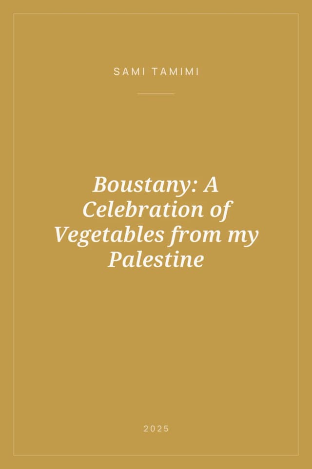 Portada de Boustany: A Celebration of Vegetables from my Palestine