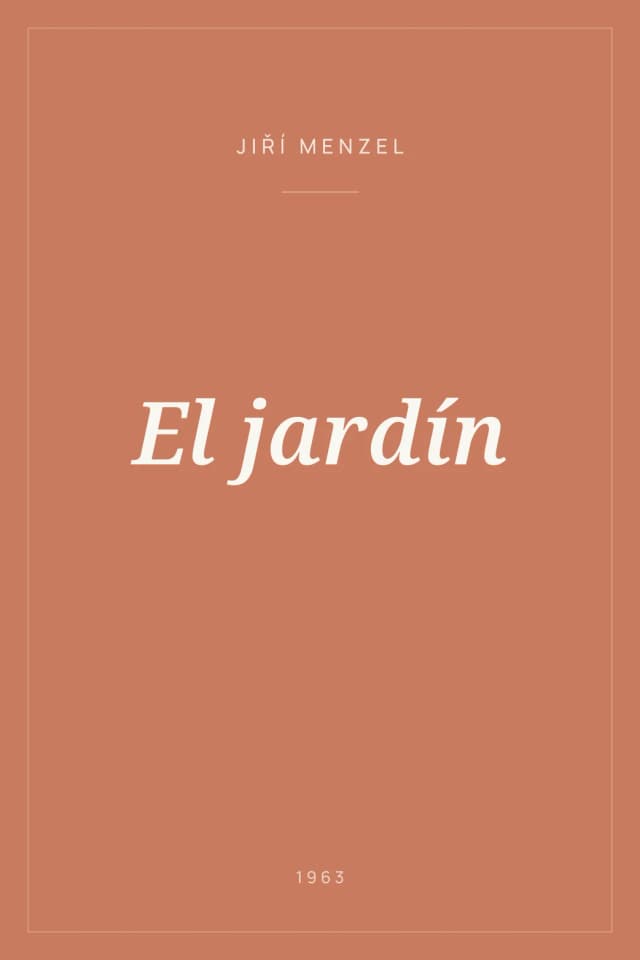 Portada de El jardín