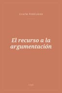 Portada de El recurso a la argumentación