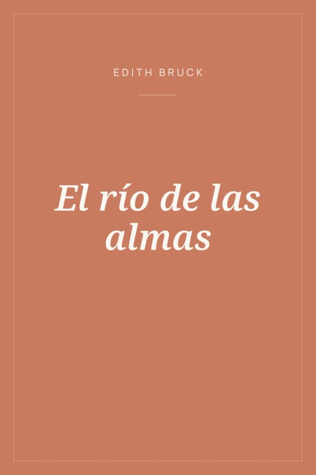 Portada de El río de las almas