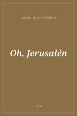 Portada de Oh, Jerusalén
