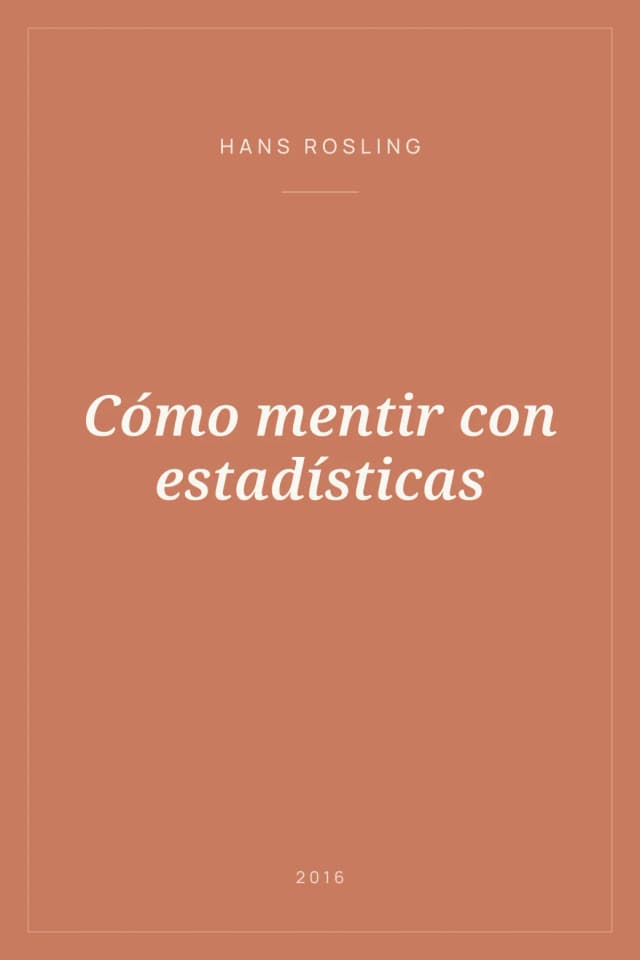 Portada de Cómo mentir con estadísticas