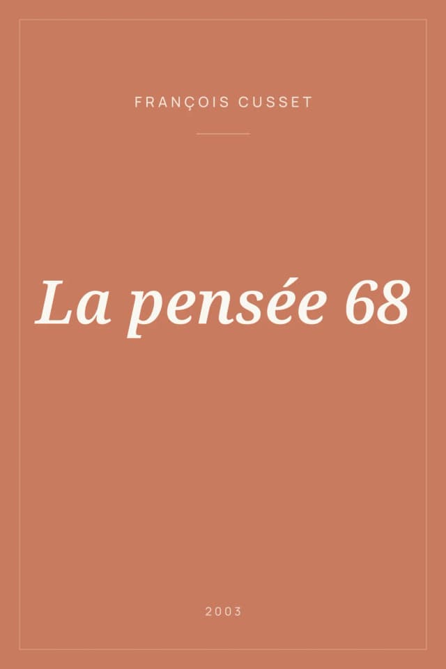 Portada de La pensée 68