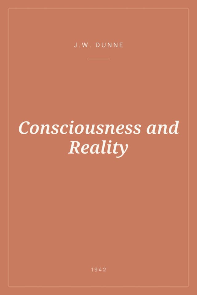 Portada de Consciousness and Reality