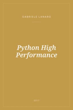 Portada de Python High Performance