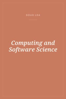 Portada de Computing and Software Science