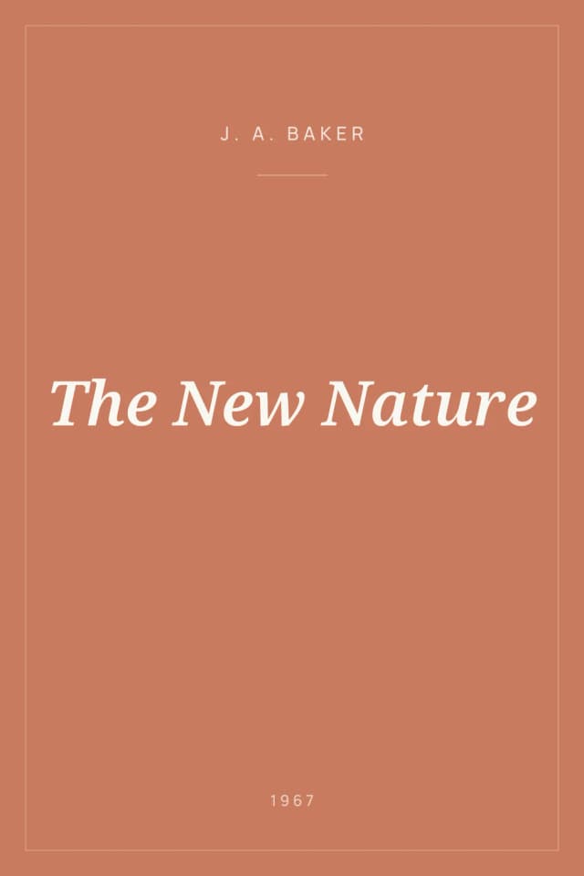 Portada de The New Nature