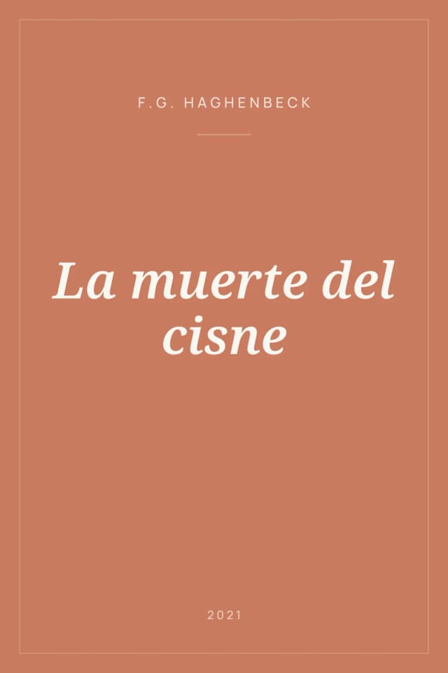 Portada de La muerte del cisne