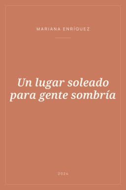 Portada de Un lugar soleado para gente sombría