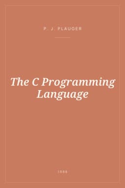 Portada de The C Programming Language