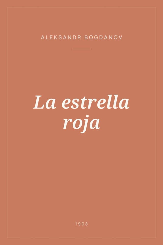 Portada de La estrella roja
