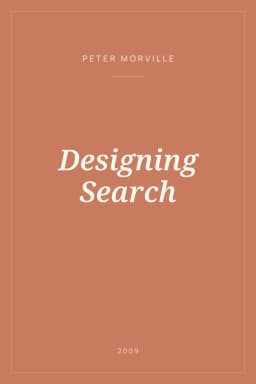 Portada de Designing Search