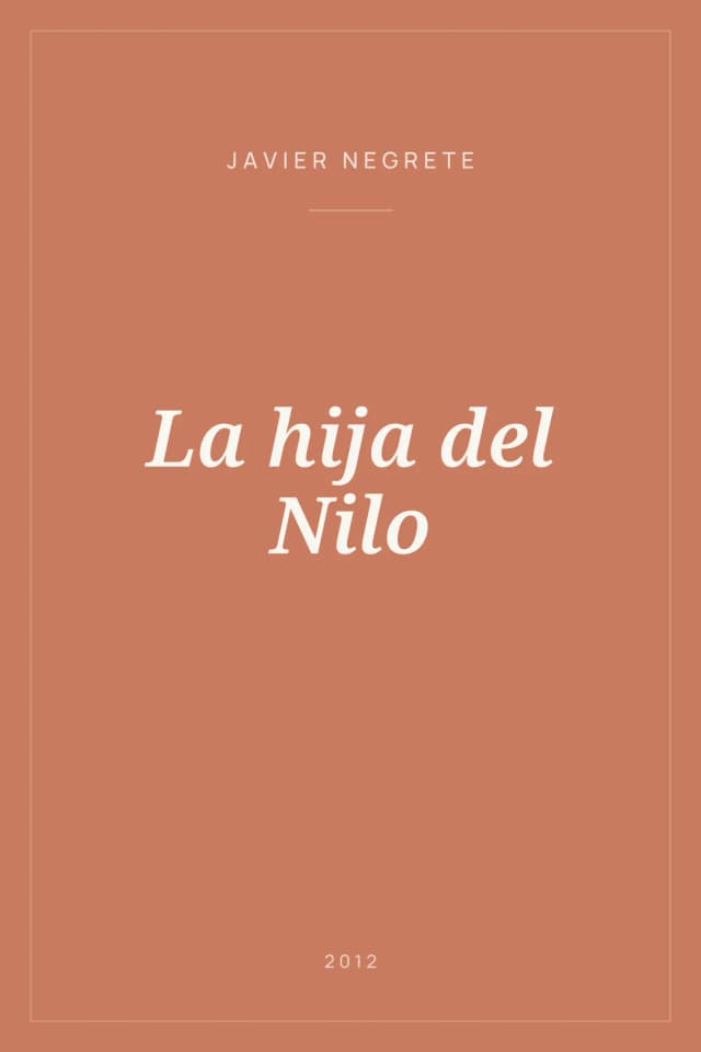 Portada de La hija del Nilo