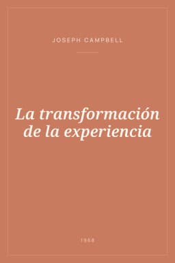 Portada de La transformación de la experiencia