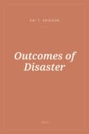 Portada de Outcomes of Disaster