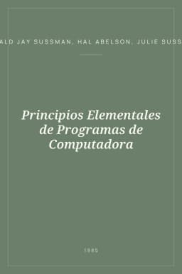 Portada de Principios Elementales de Programas de Computadora