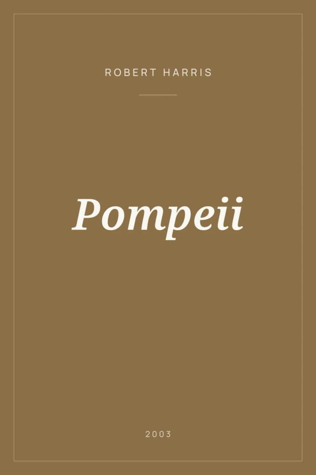 Portada de Pompeii