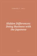 Portada de Hidden Differences: Doing Business with the Japanese