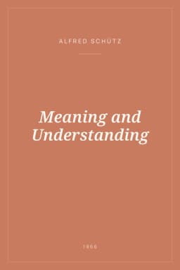 Portada de Meaning and Understanding