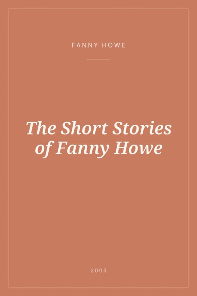 Portada de The Short Stories of Fanny Howe