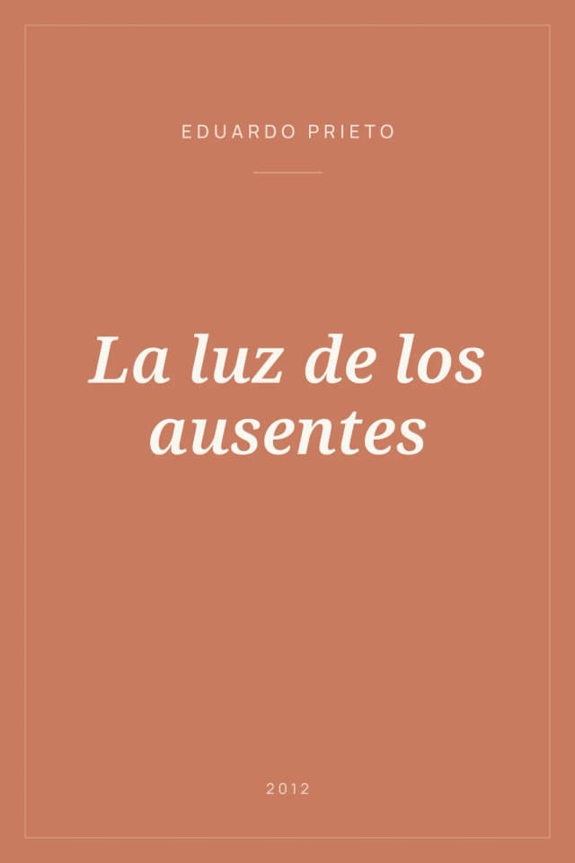 Portada de La luz de los ausentes