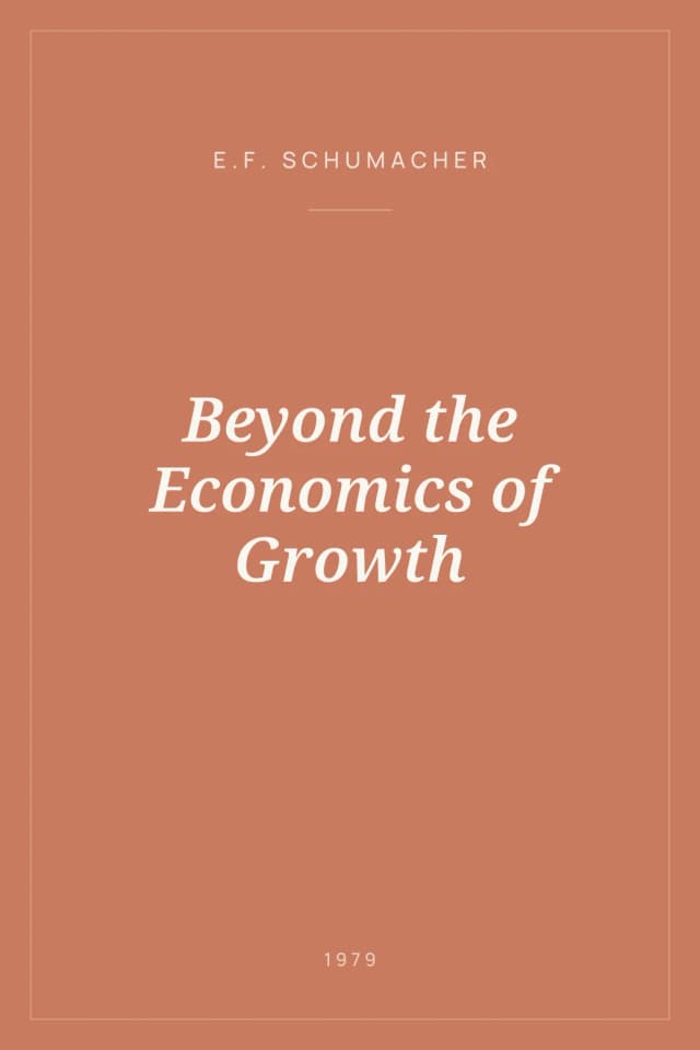 Portada de Beyond the Economics of Growth