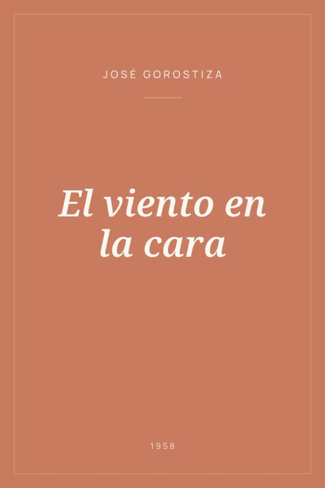 Portada de El viento en la cara