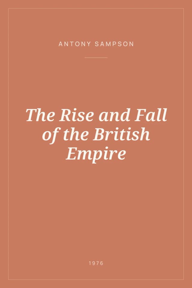 Portada de The Rise and Fall of the British Empire