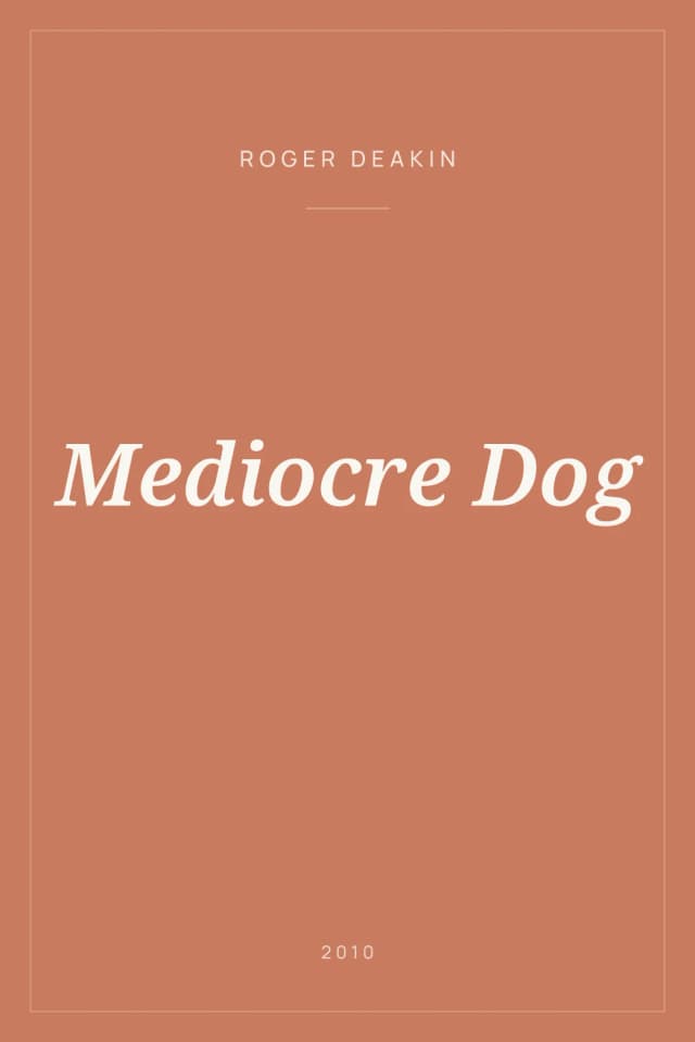Portada de Mediocre Dog