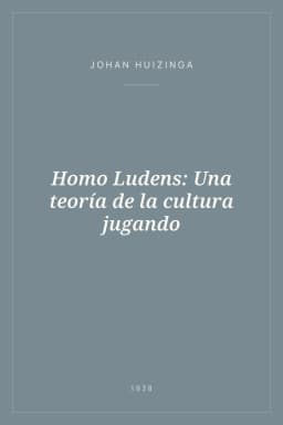 Portada de Homo Ludens: Una teoría de la cultura jugando