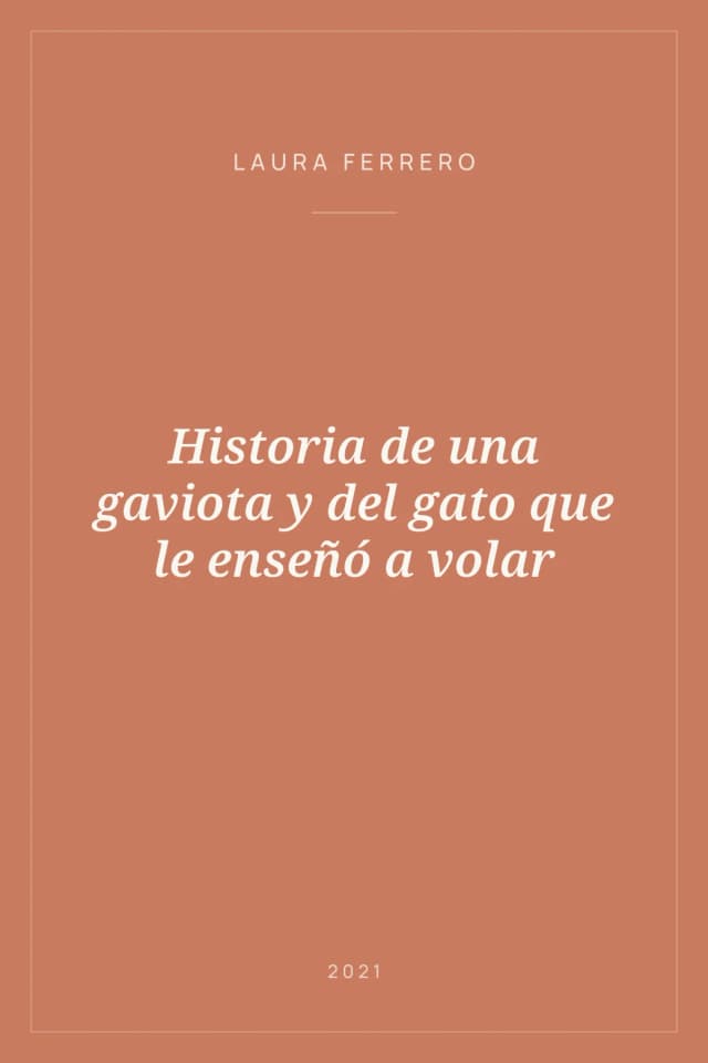 Portada de Historia de una gaviota y del gato que le enseñó a volar