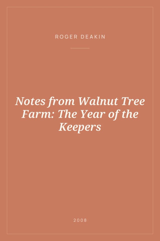 Portada de Notes from Walnut Tree Farm: The Year of the Keepers