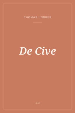 Portada de De Cive