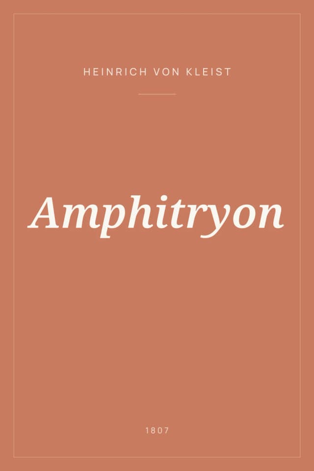 Portada de Amphitryon