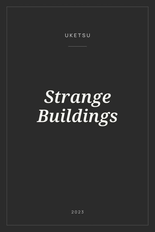 Portada de Strange Buildings