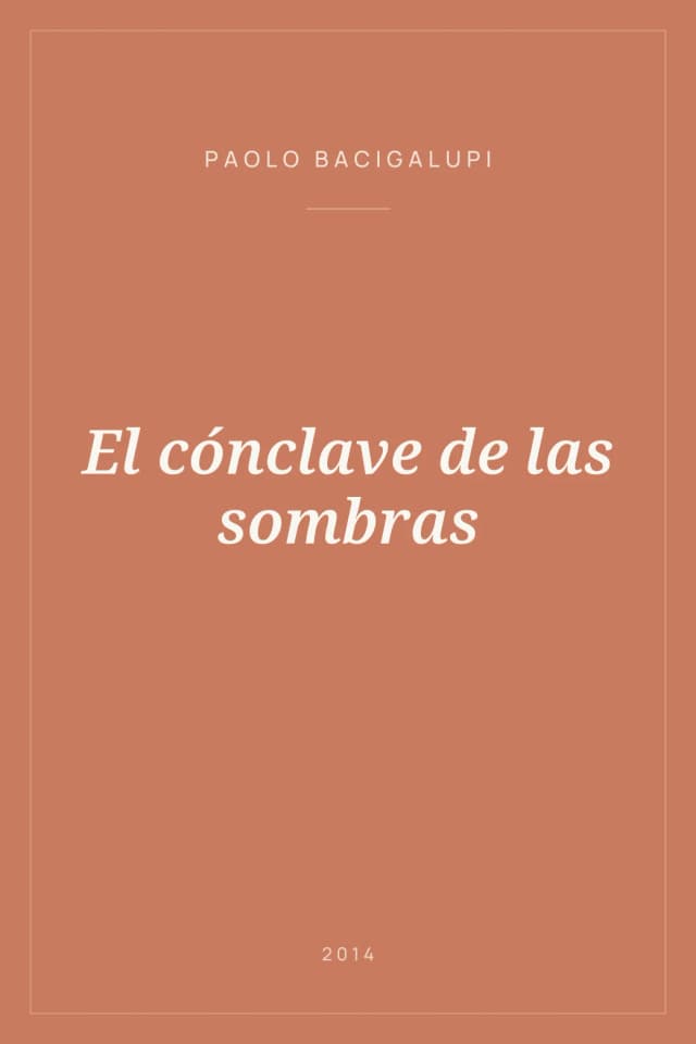 Portada de El cónclave de las sombras