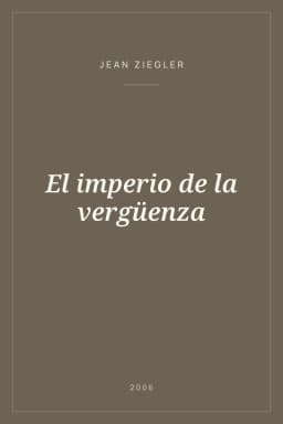 Portada de El imperio de la vergüenza